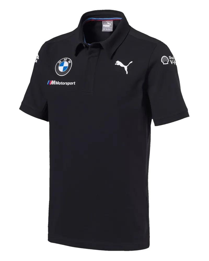 Puma x BMW Motorsport Poloshirt - Schwarz Schwarz