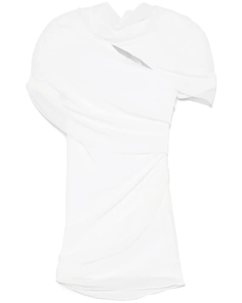 Jacquemus La Robe Castagna Minikleid - Weiß Weiß