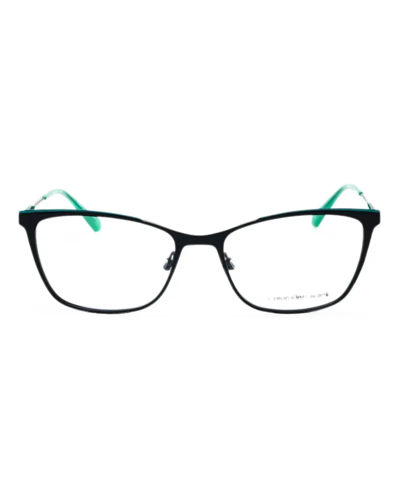 Calvin Klein rectangle-frame glasses - Schwarz Schwarz