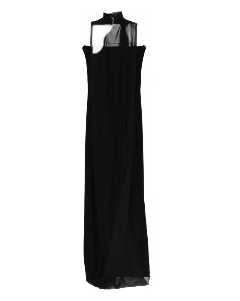 ATU Body Couture halterneck gown - Schwarz Schwarz
