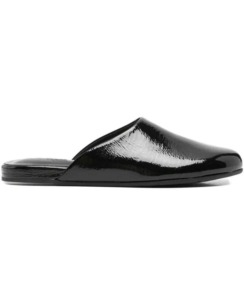 Ancient Greek Sandals The Slipper mules - Schwarz Schwarz