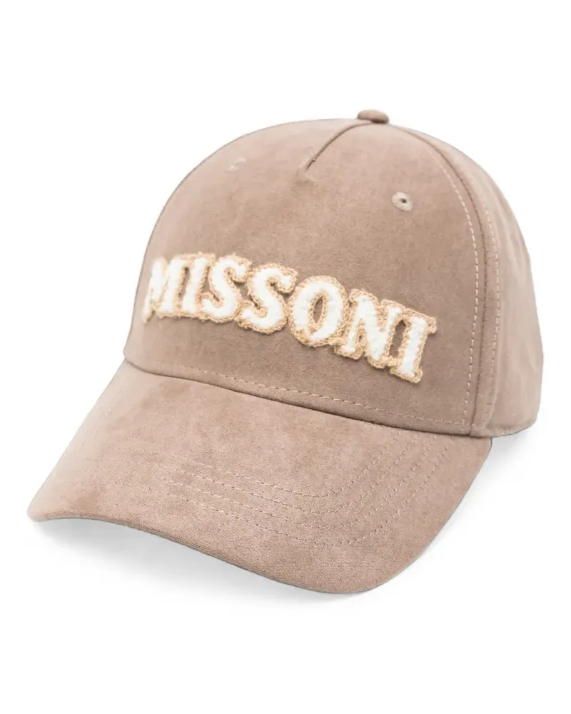 Missoni logo-patch touch-strap baseball cap - Nude Nude