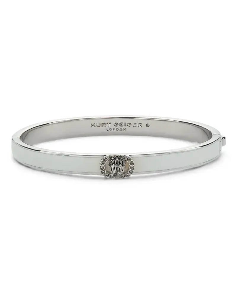 Kurt Geiger Eagle Head crystal-embellished bracelet - Silber Silber