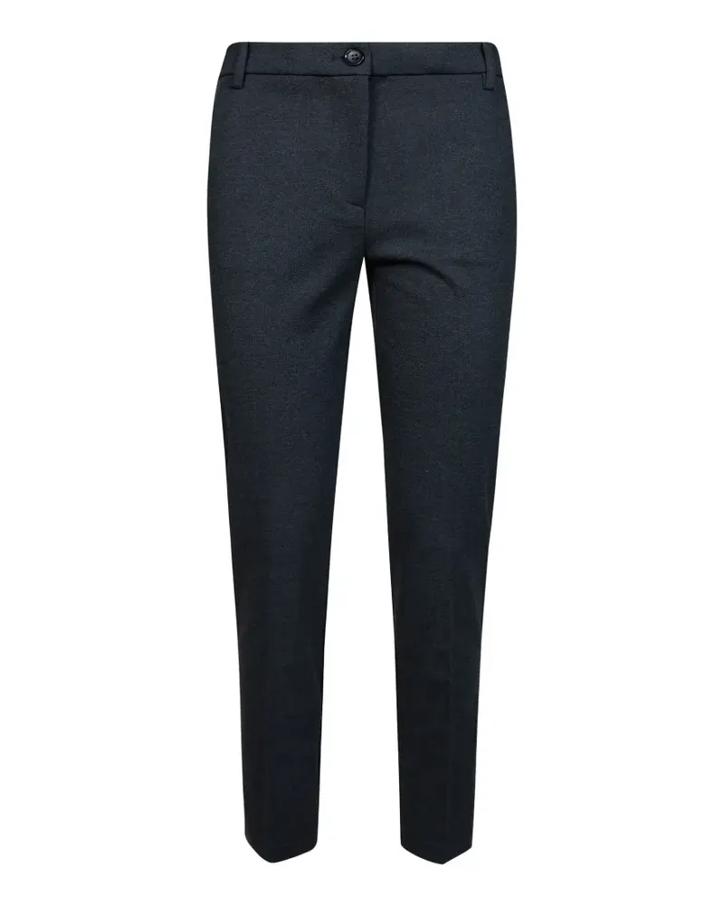 Pinko Halbhohe Slim-Fit-Hose - Grau Grau