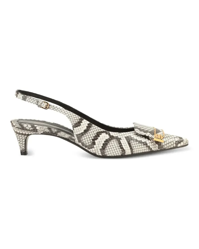 Sergio Rossi Evolv Pumps mit Print - Nude Nude