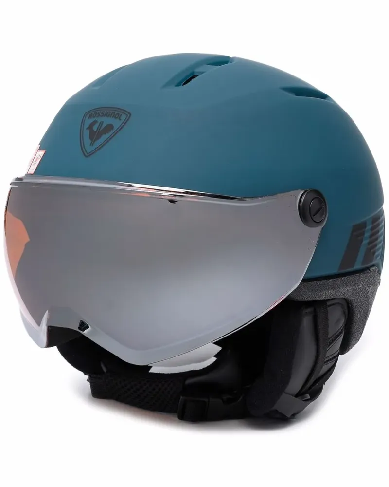 Rossignol Fit Visor Impacts Helm - Blau Blau
