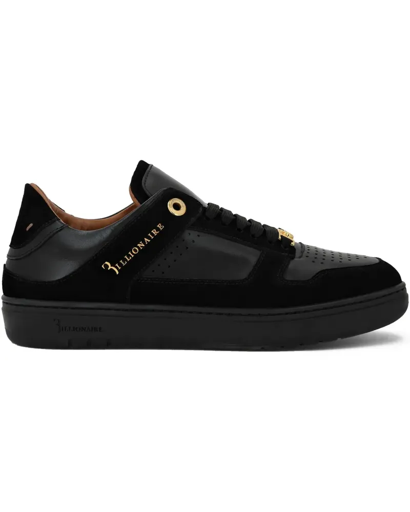Billionaire Sneakers aus Wildleder - Schwarz Schwarz