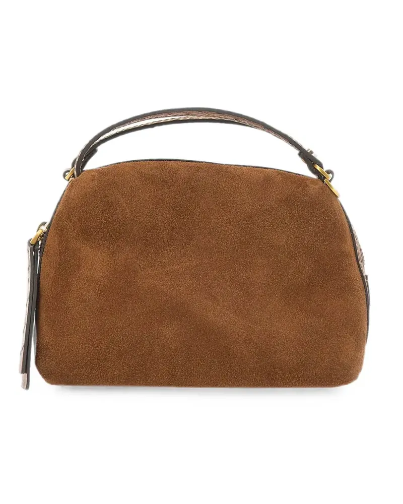 Gianni Chiarini Alifa ostrich-effect tote bag - Braun Braun