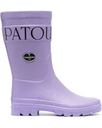 Patou x Le Chameau Gummistiefel Violett