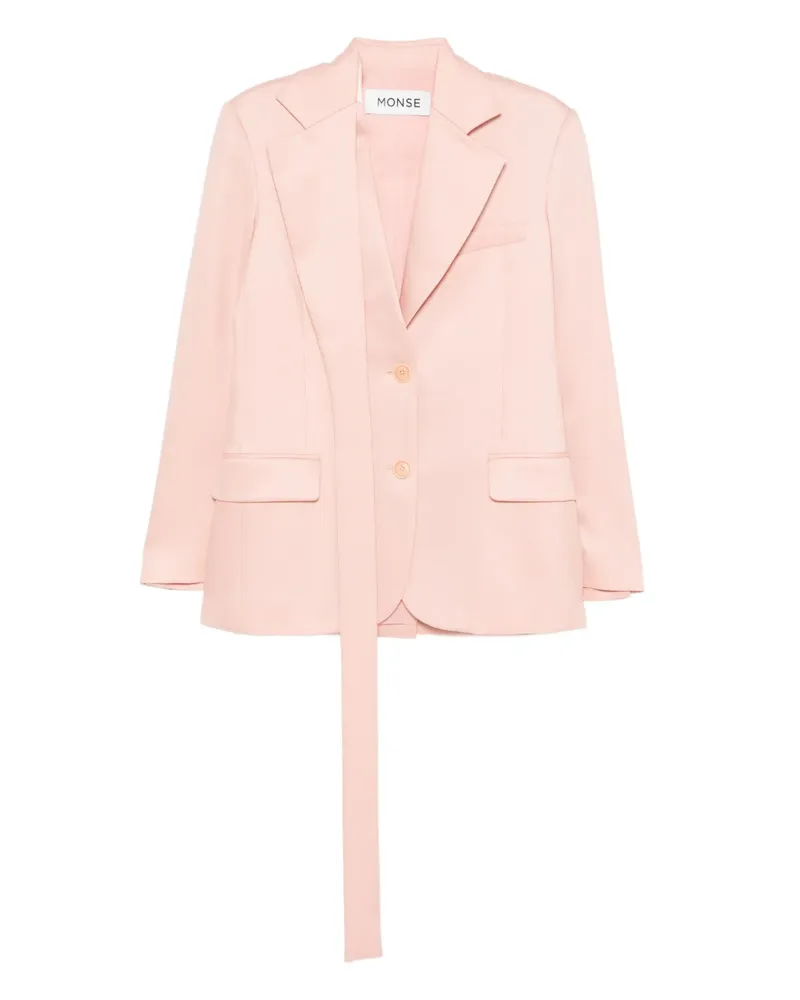 Monse deconstructed lapel blazer - Rosa Rosa