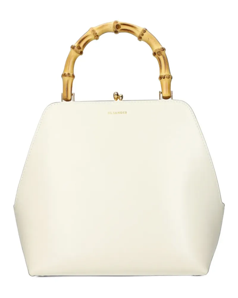 Jil Sander Handtasche aus Leder - Weiß Weiß