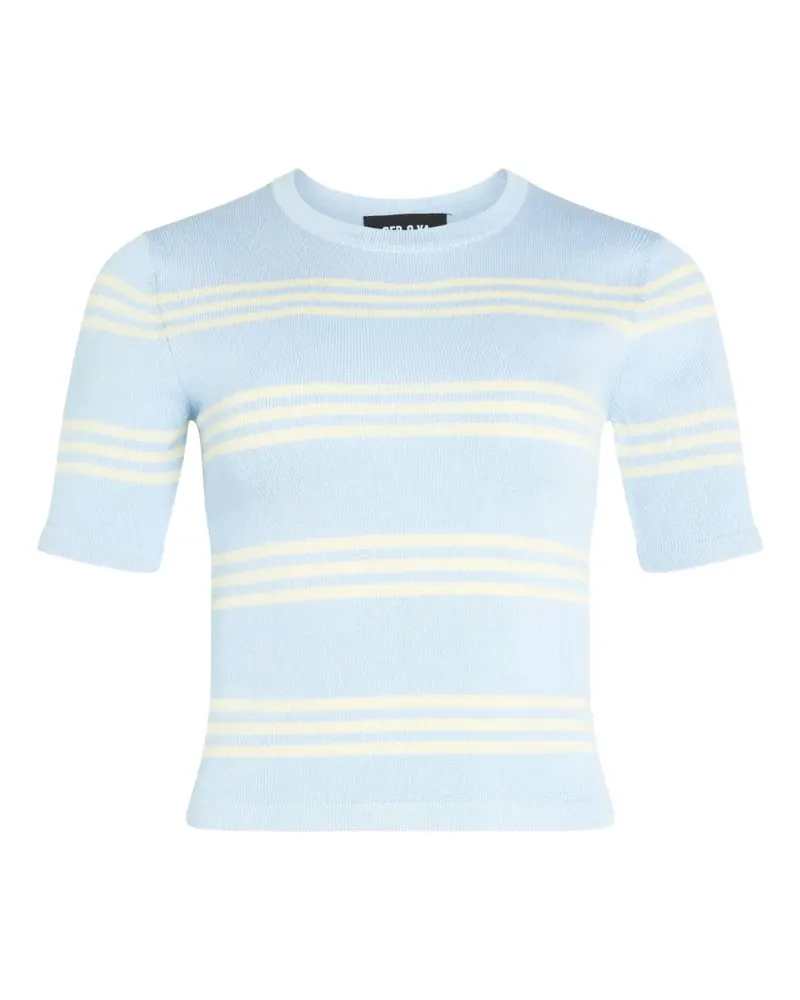SER.O.YA Ry T-Shirt - Blau Blau