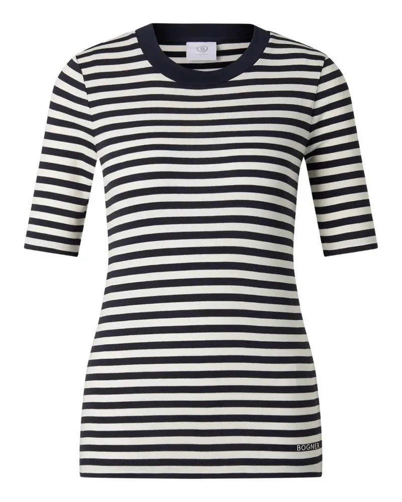 Bogner Gestreiftes Nikini T-Shirt - Blau Blau