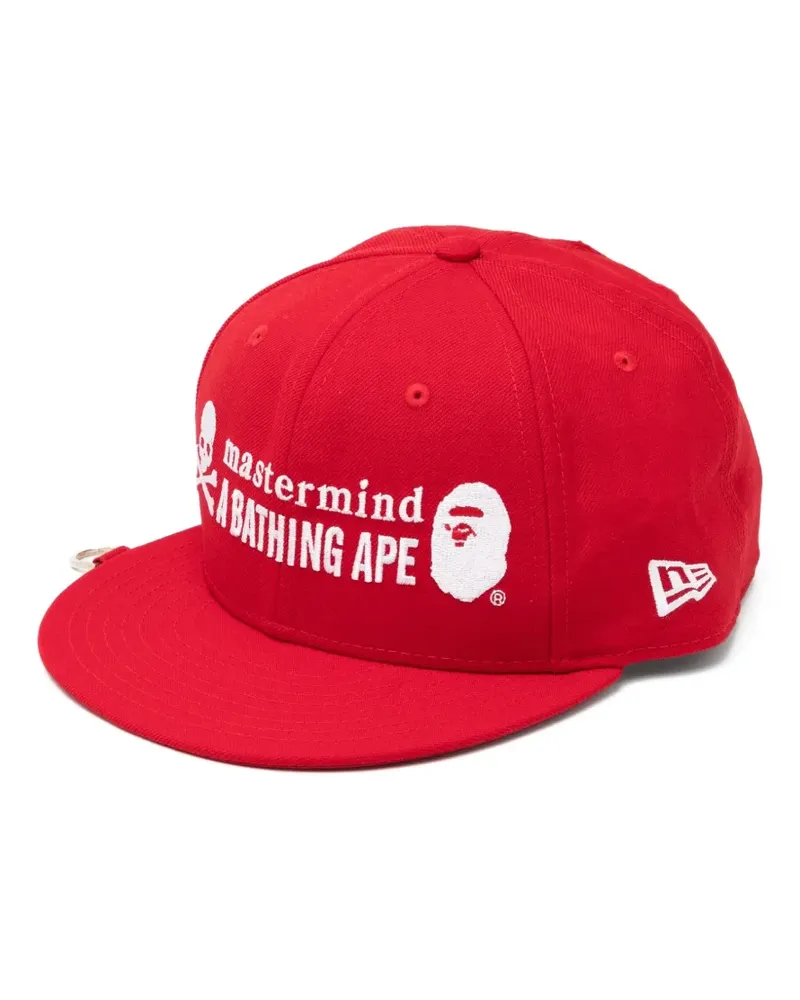 Mastermind Japan x A Bathing Ape Baseballkappe - Rot Rot