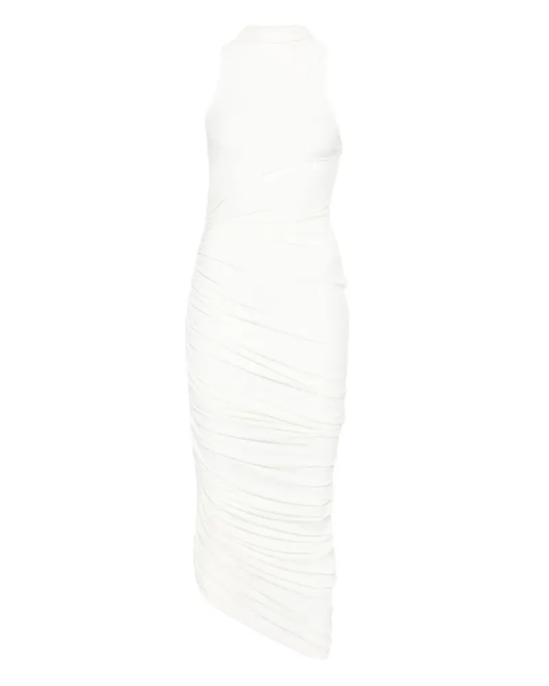 Jacquemus La Robe Piazza Midikleid - Weiß Weiß