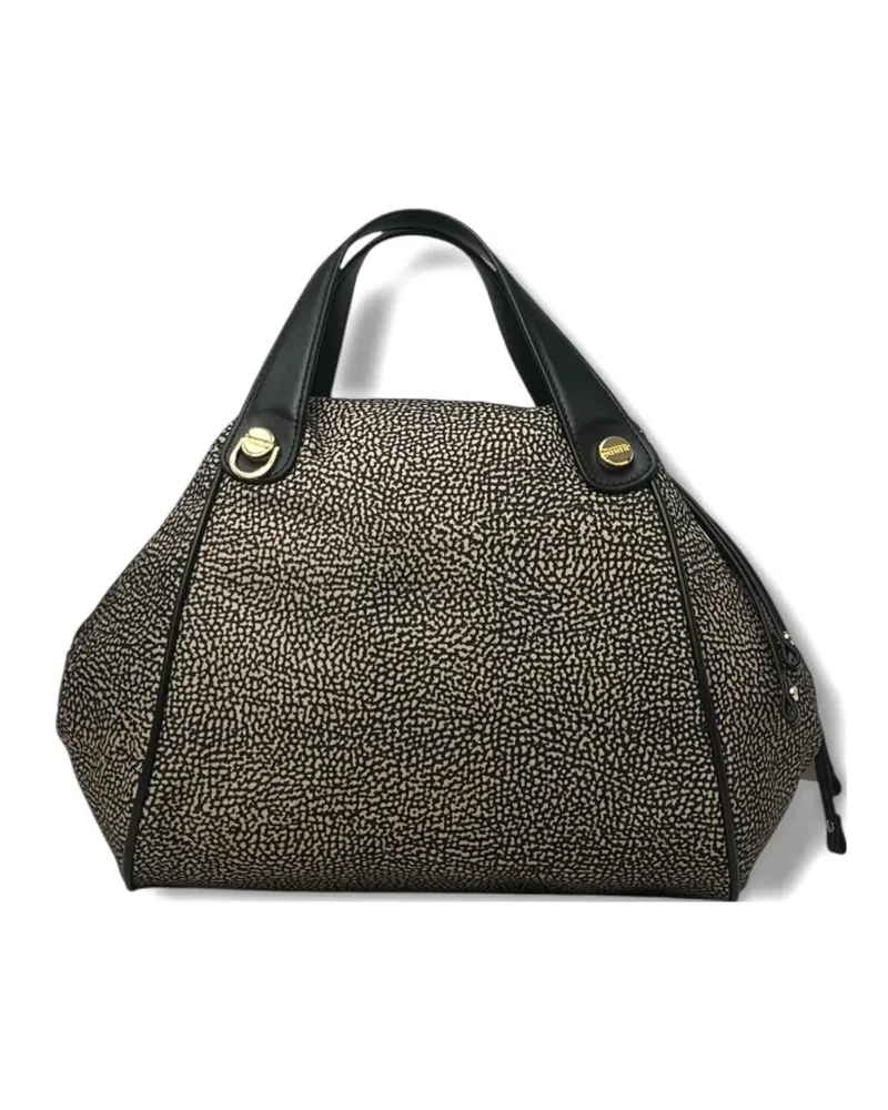 Borbonese Mittelgroßer Marie Tote Bag - Nude Nude