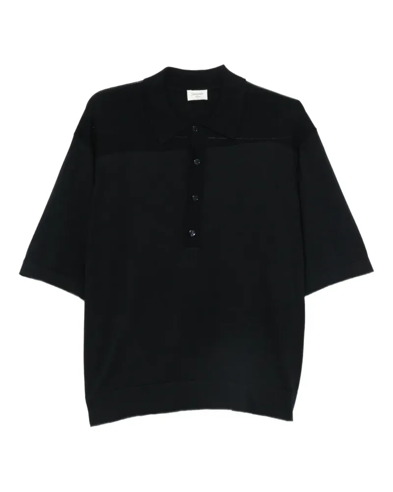 Saint Laurent short-sleeve sweater - Blau Blau