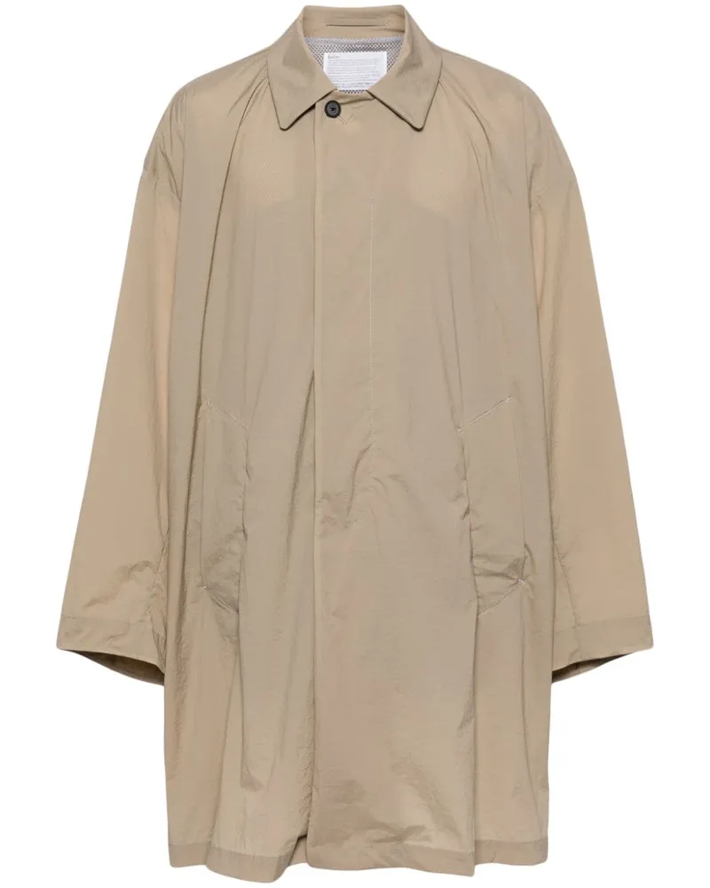 kolor Geknöpfter Trenchcoat - Braun Braun