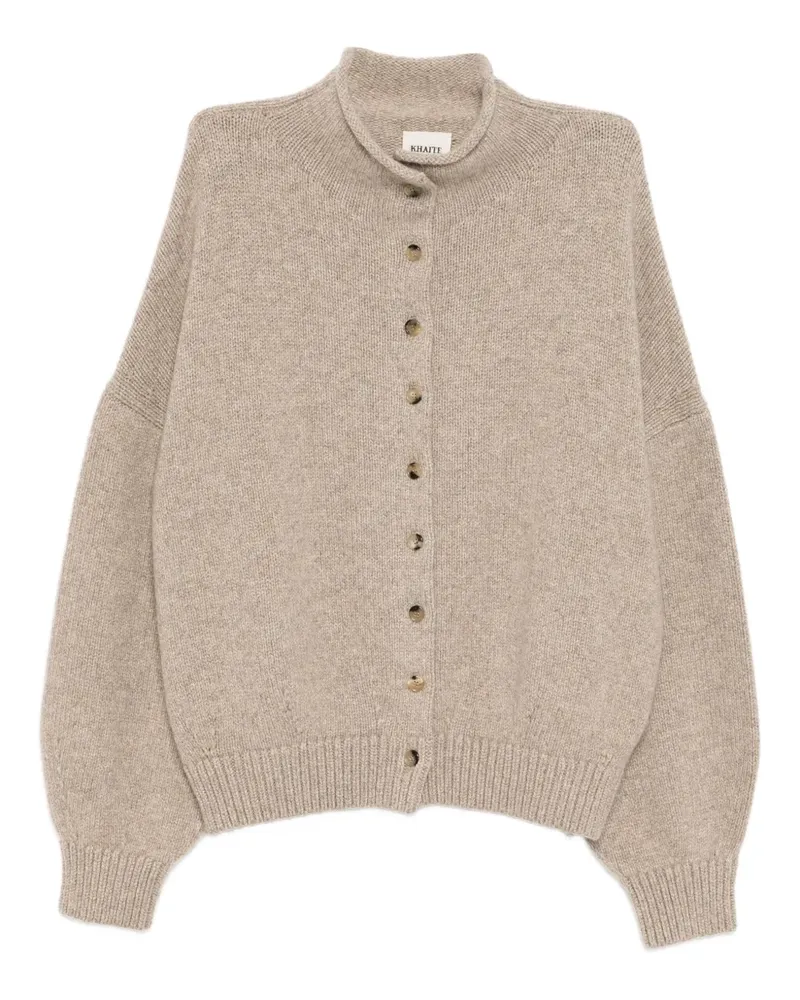 KHAITE Nelya Cardigan - Nude Nude