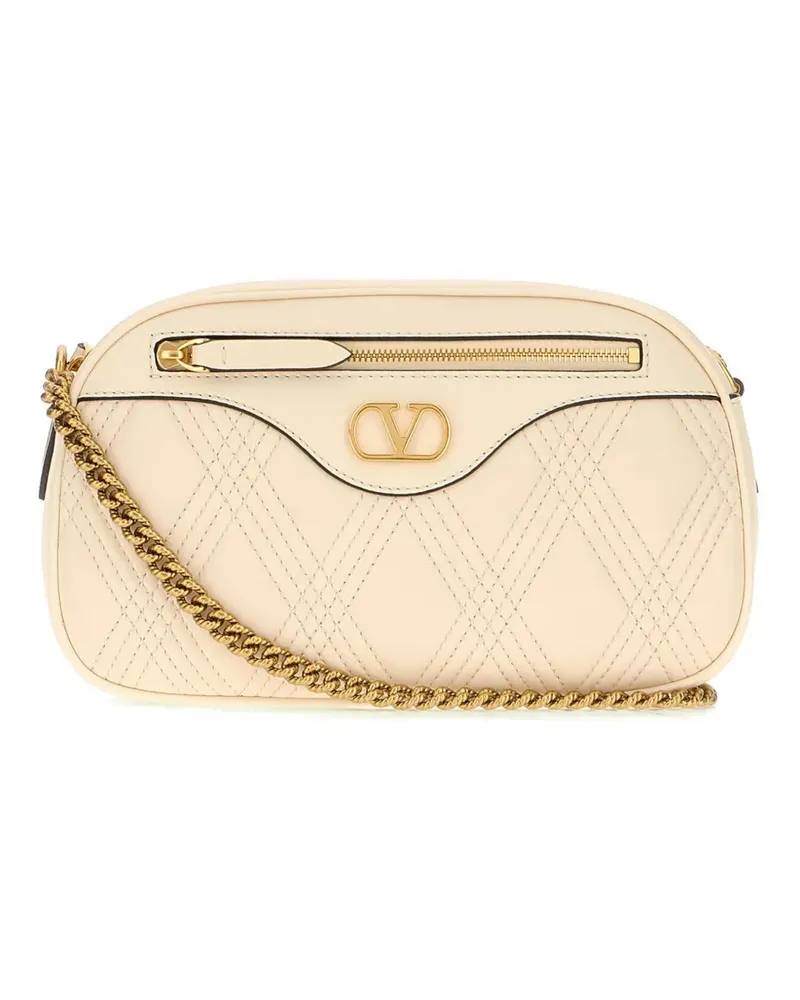 Valentino Garavani Mittelgroße Quiltie 67 Schultertasche - Nude Nude