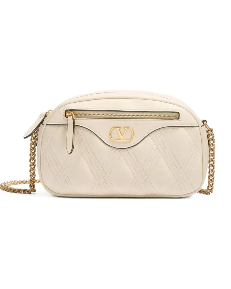 Valentino Garavani Mittelgroße Quiltie 67 Schultertasche - Nude Nude