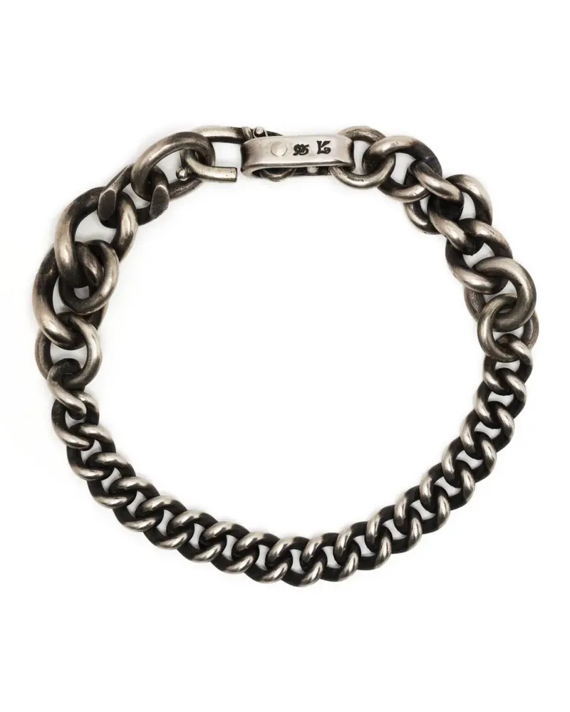 WERKSTATT:MÜNCHEN M2650 curb chain bracelet - Silber Silber