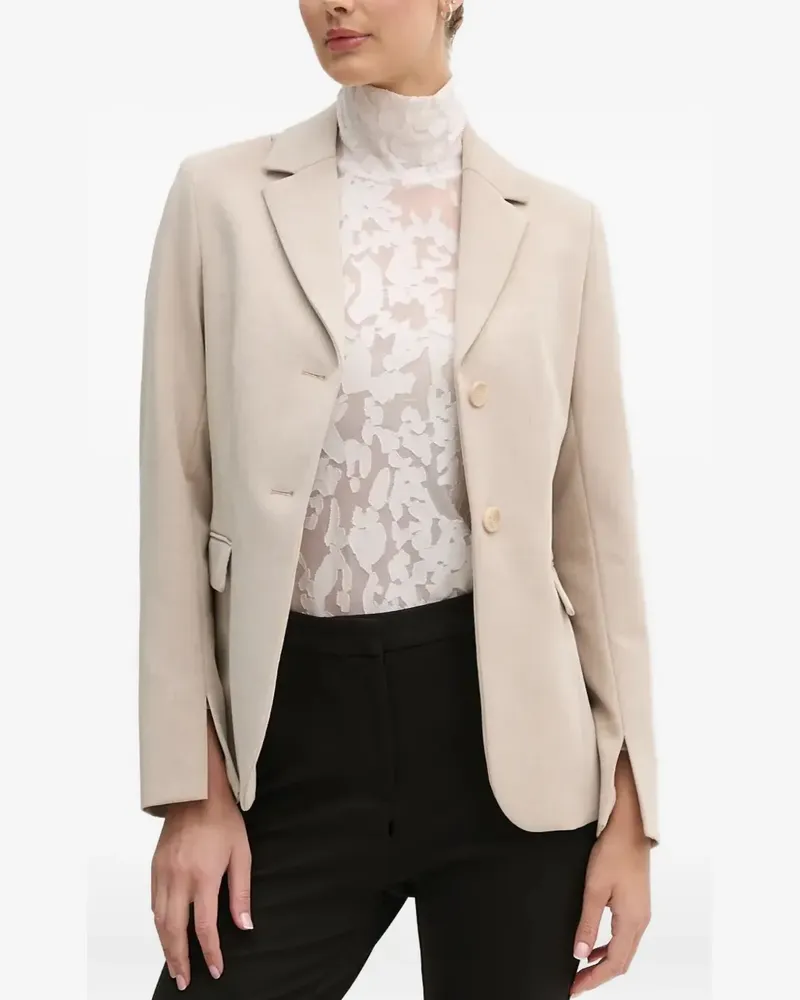 Sisley Sakko mit Abnähern - Nude Nude