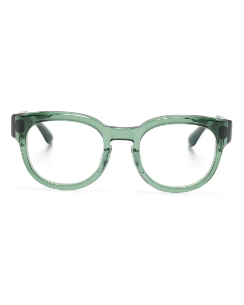 MATSUDA Brille mit eckigem Gestell - Grün Grün
