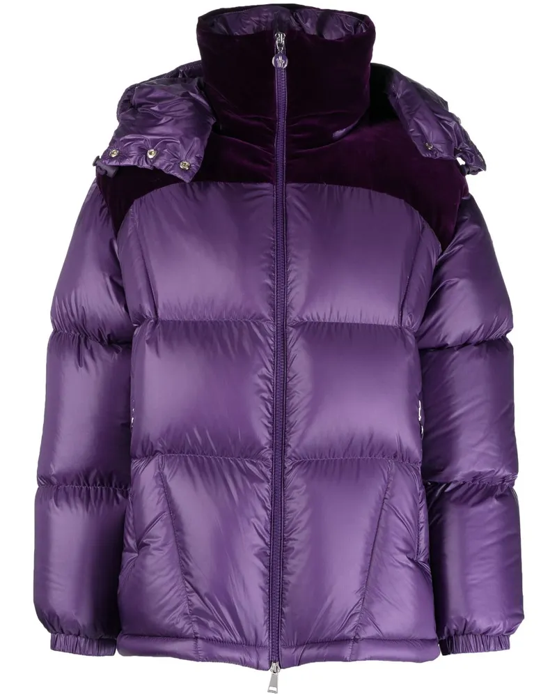 Moncler Gefütterte Meandre Jacke - Violett Violett