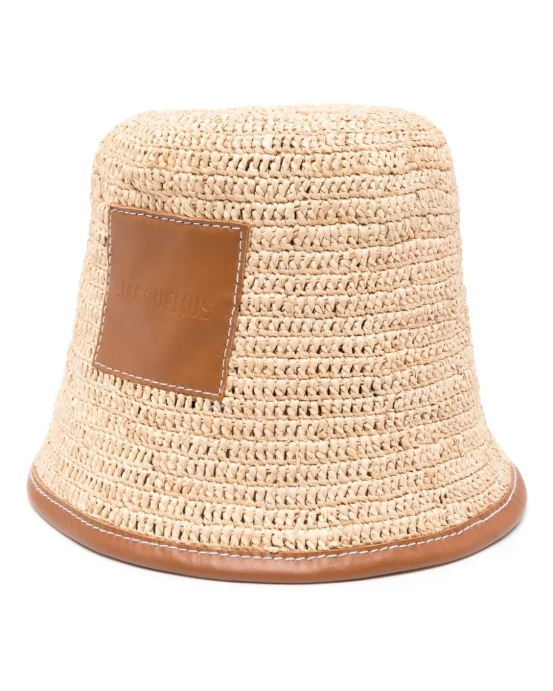 Jacquemus Le Bob Soli Fischerhut - Nude Nude