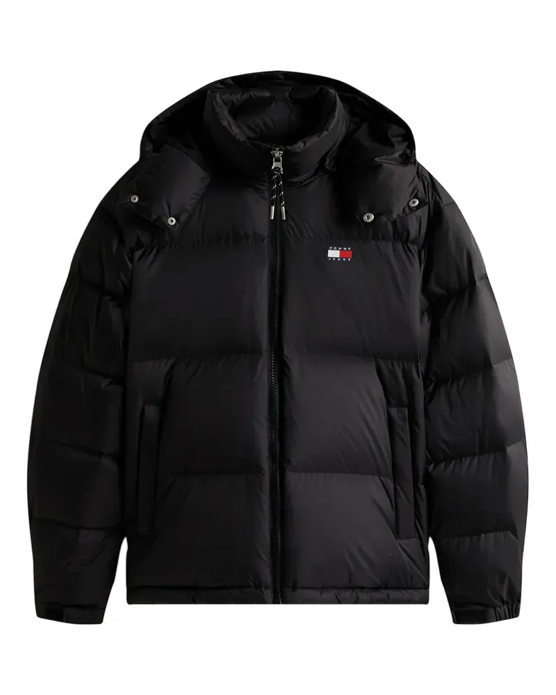 Tommy Hilfiger Gefütterte Kapuzenjacke - Schwarz Schwarz