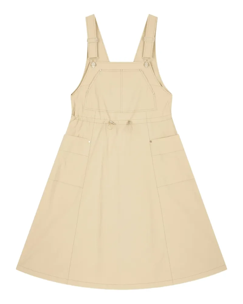 STUDIO TOMBOY Ärmelloses Latzkleid - Braun Braun