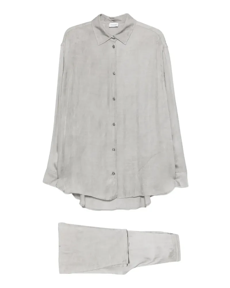 ANDAMANE drawstring dress - Grau Grau