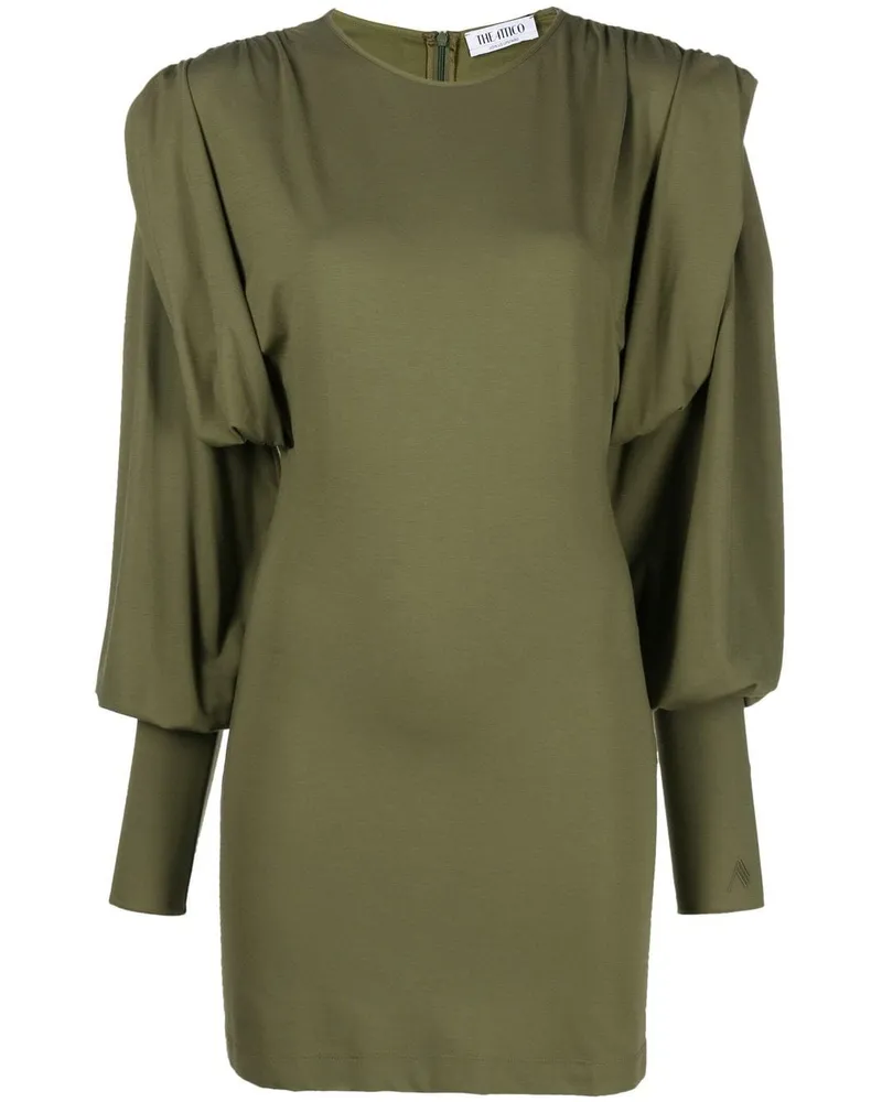 ATTICO Quinn Minikleid - Grün Grün