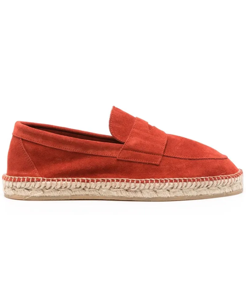 Scarosso Diego Espadrilles Aus Wildleder Rot