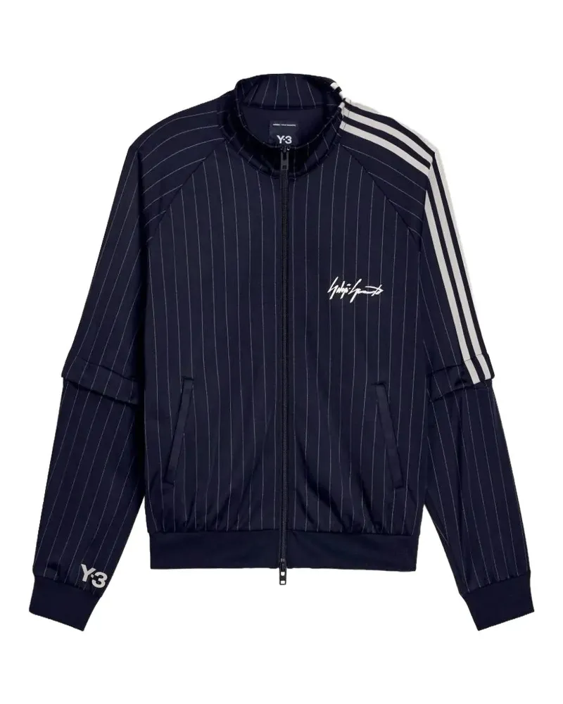 Y-3 stripe-pattern jacket - Schwarz Schwarz