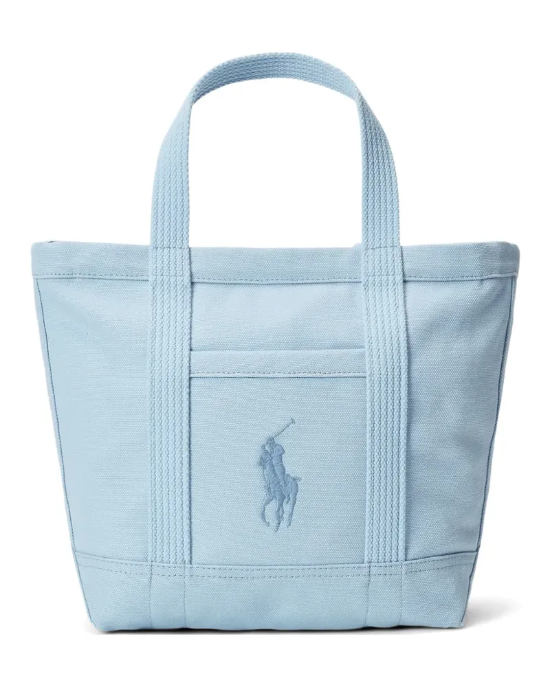 Ralph Lauren Shopper mit Stickerei - Blau Blau