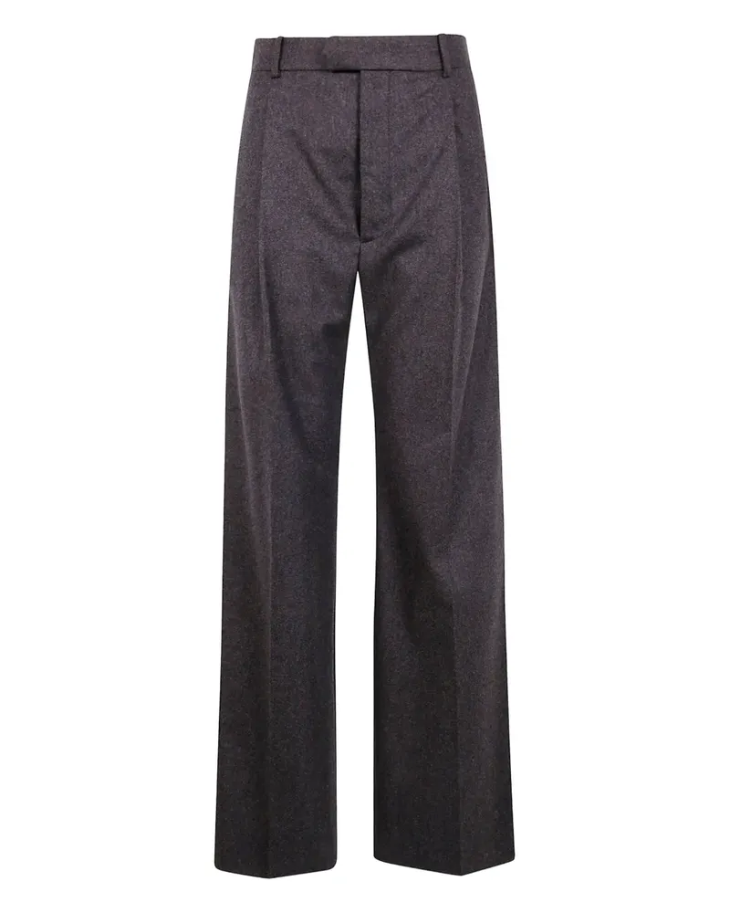 Carven Hose mit Bundfalten - N811 OAK MELANGE N811