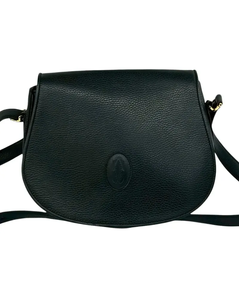 Cartier 2000-2026 Leather Must De  crossbody bag - Schwarz Schwarz