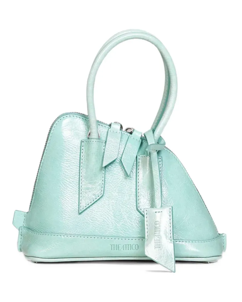 ATTICO La Sant Ambroeus mini‘ aquamarine top handle - Grün Grün