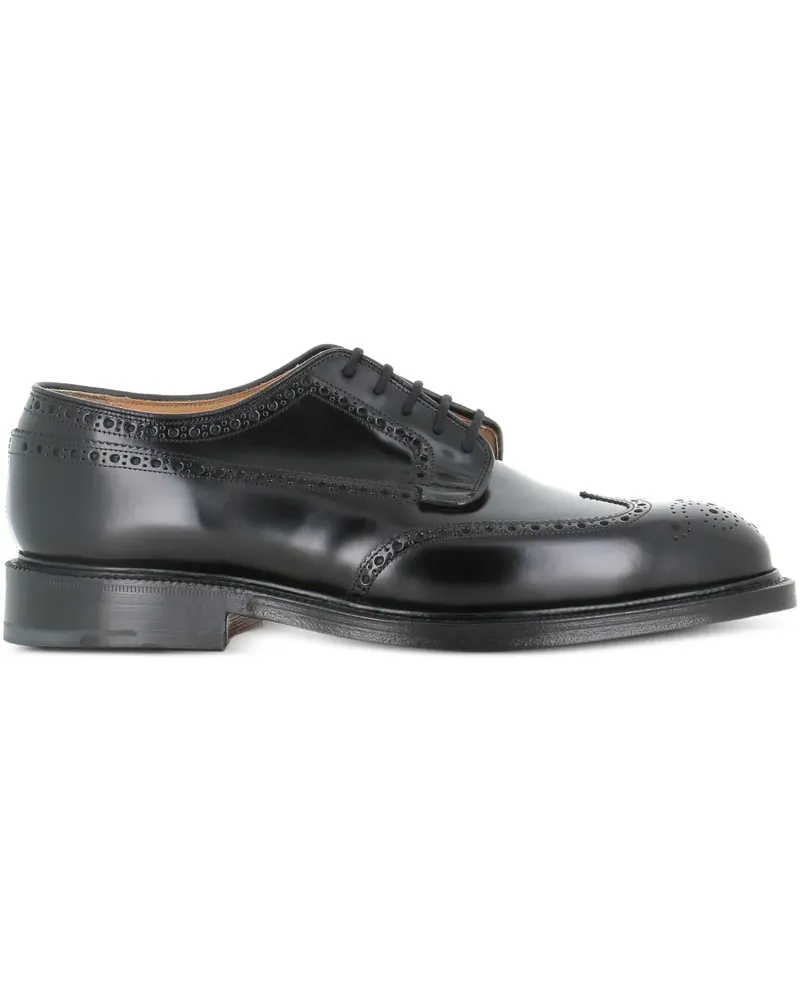 Church's Grafton 173 brogue-detail derby shoes - Schwarz Schwarz
