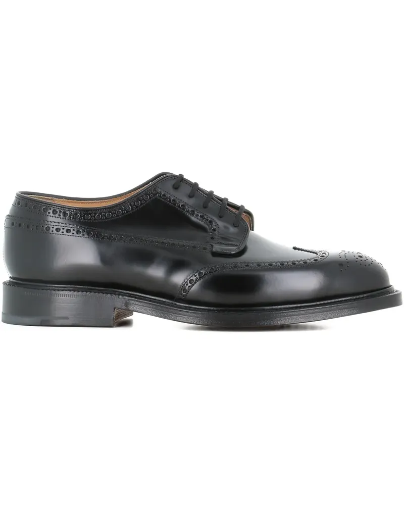 Church's Grafton 173 brogue-detail derby shoes - Schwarz Schwarz