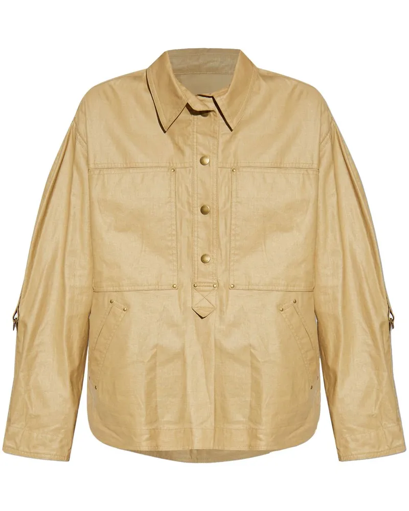 Isabel Marant Florida Hemd - Nude Nude