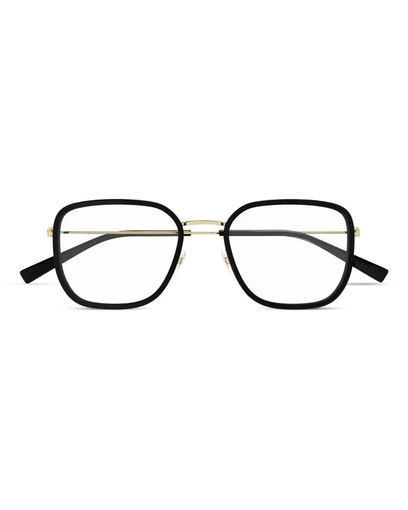 Gucci Brille mit eckigem Gestell - Schwarz Schwarz
