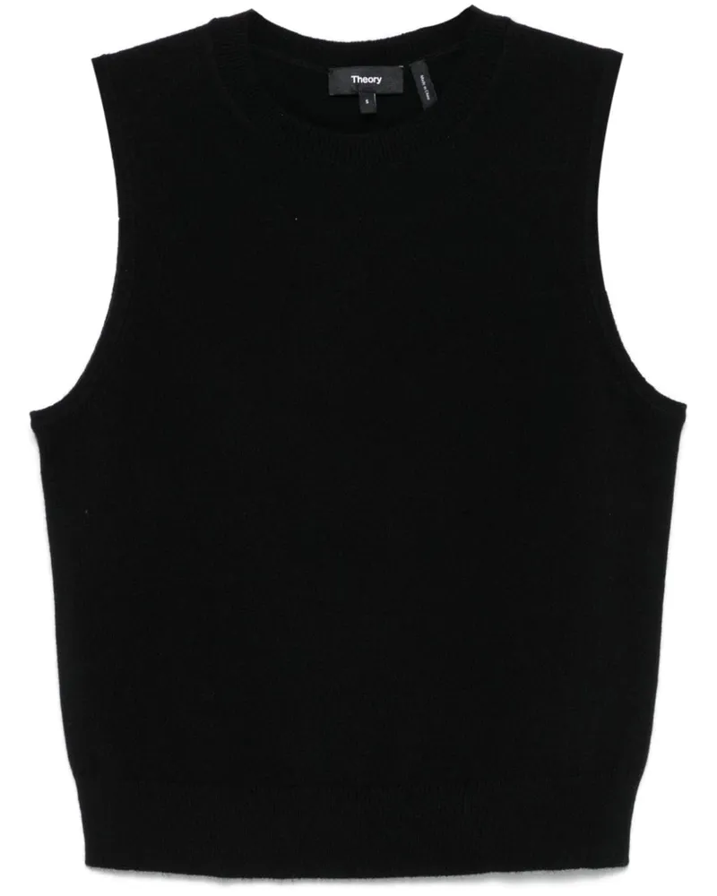 Theory Shell Oberteil - Schwarz Schwarz