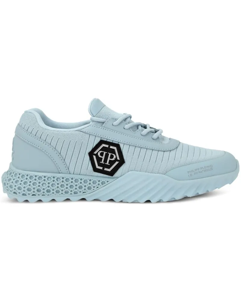 Philipp Plein Runner Hexagon Sneakers Blau