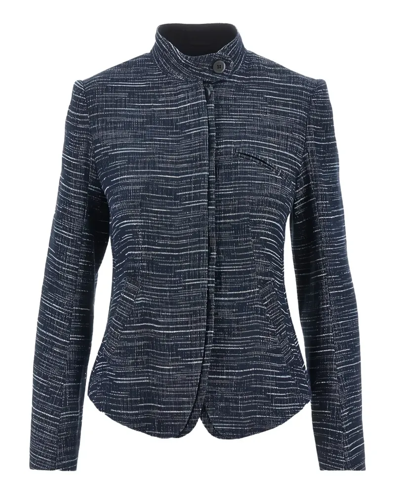 Emporio Armani denim-effect jacket - Blau Blau