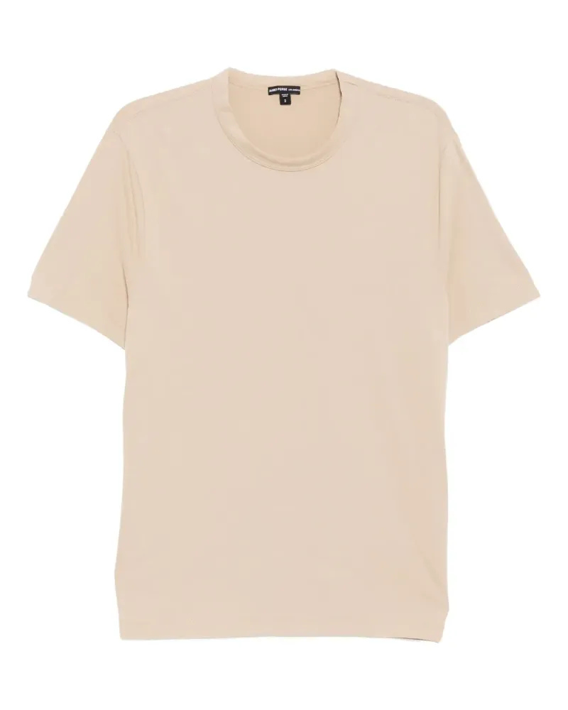 James Perse Heavy Luxe Crew T-Shirt - Nude Nude