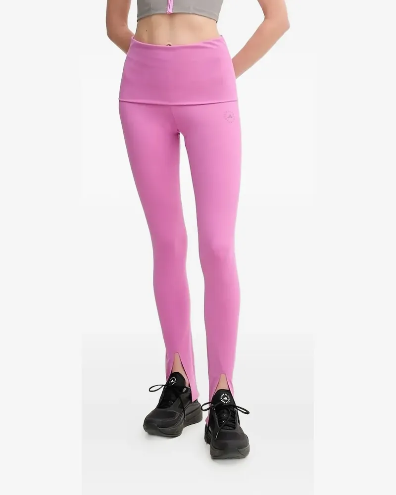 adidas Truestrength Leggings mit offenem Saum - Rosa Rosa