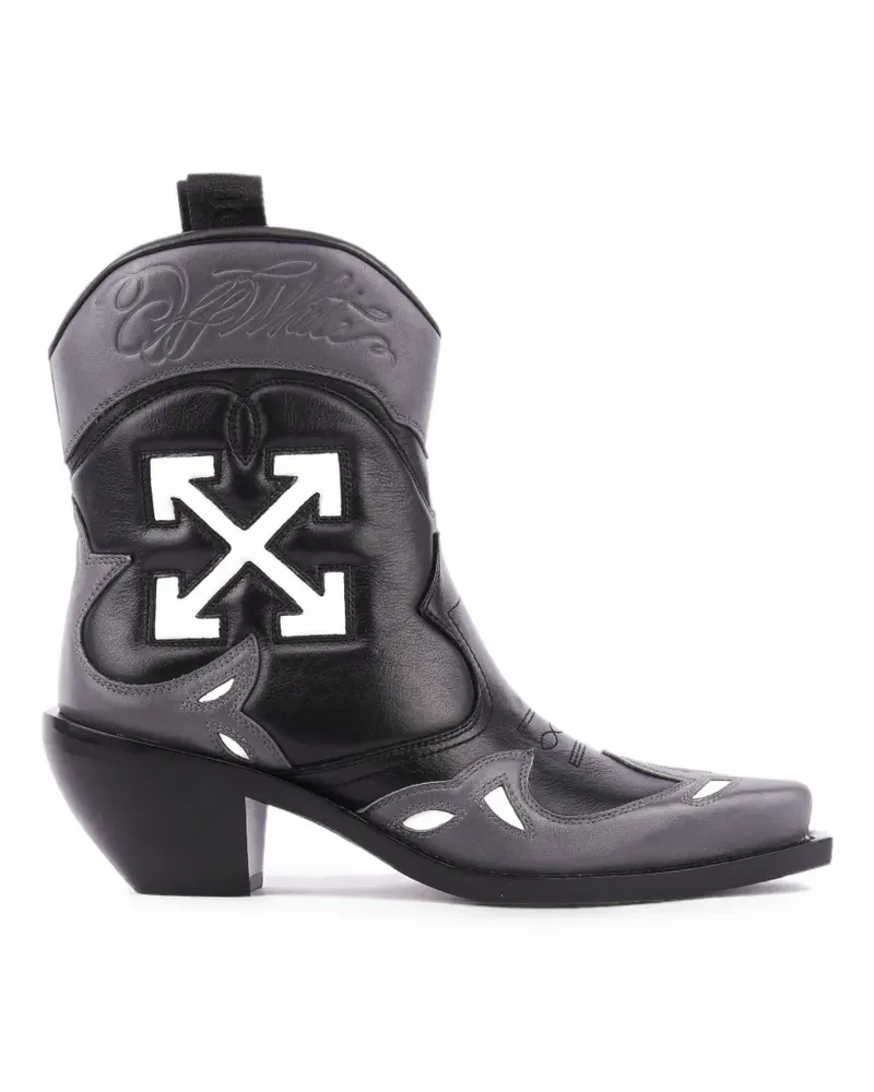 OFF-WHITE Santiago Stiefel - Schwarz Schwarz